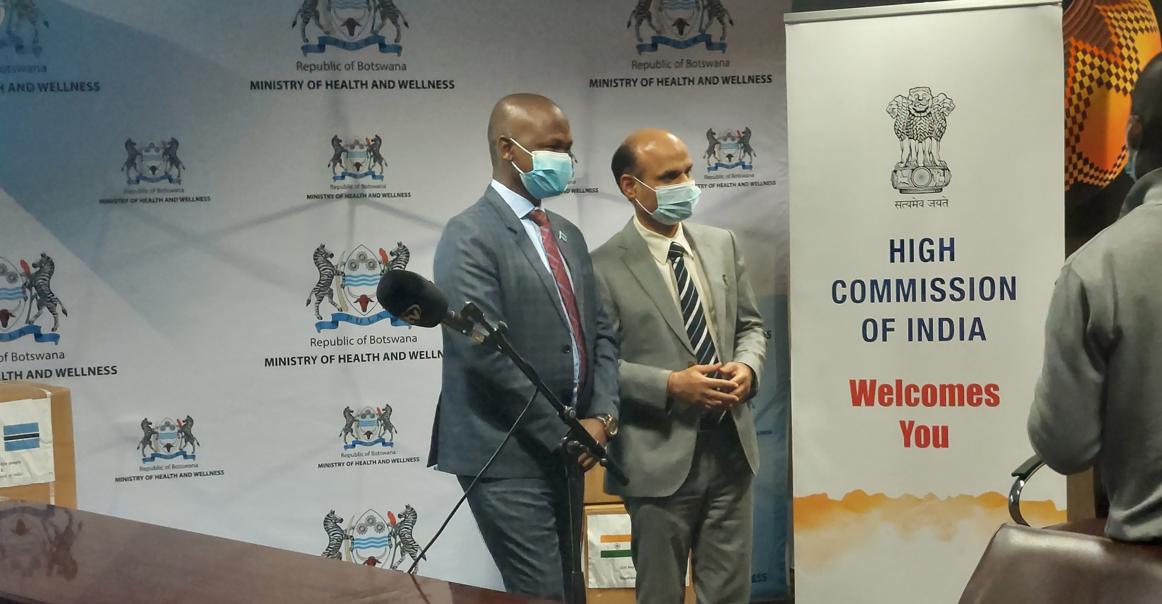 Gifting of anti-Tuberculosis Medicines from India to Botswana